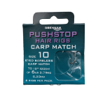 Pushstop Hair Rigs Carp Match - phrcm16 - 16 - 30-cm - 018-mm - 5lb - 8