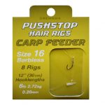 Pushstop Hair Rigs Carp Feeder - phrcf8 - 8 - 30-cm - 023-mm - 8lb - 8