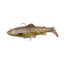 4D Trout Rattle Shad 12,5 Cm - dark-brown-trout - 125-cm - 35-g-2 - moderate-sink