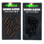 Tapered Silicone Sleeves - verde - 10