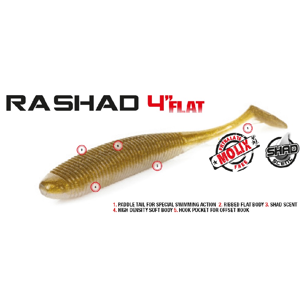 Ra Shad 4 Flat